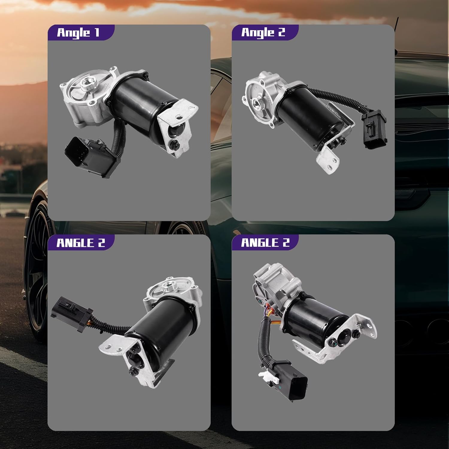 600-802 Transfer Case Motor Transfer Case Shift Motor Actuator Compatible with 1998-2002 Lincoln Navigator 1997-2004 Ford F-150 4.2L 4.6L 4.9L 5.0L 5.8L 5.0L 5.4L 5.8L 7.3L 7.5L Replace 48-207 48-214