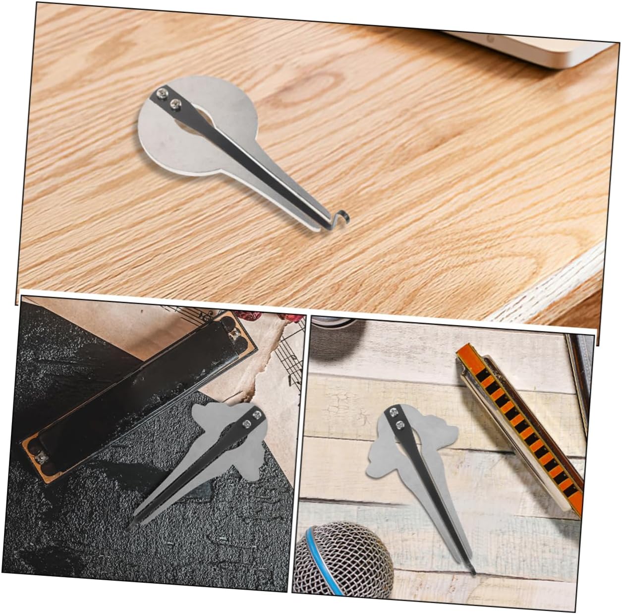 Generic Portable Instrument for Beginners and Enthusiasts Sturdy Metal Design for Travel and Cultural Music Exploration Includes and Harp Style