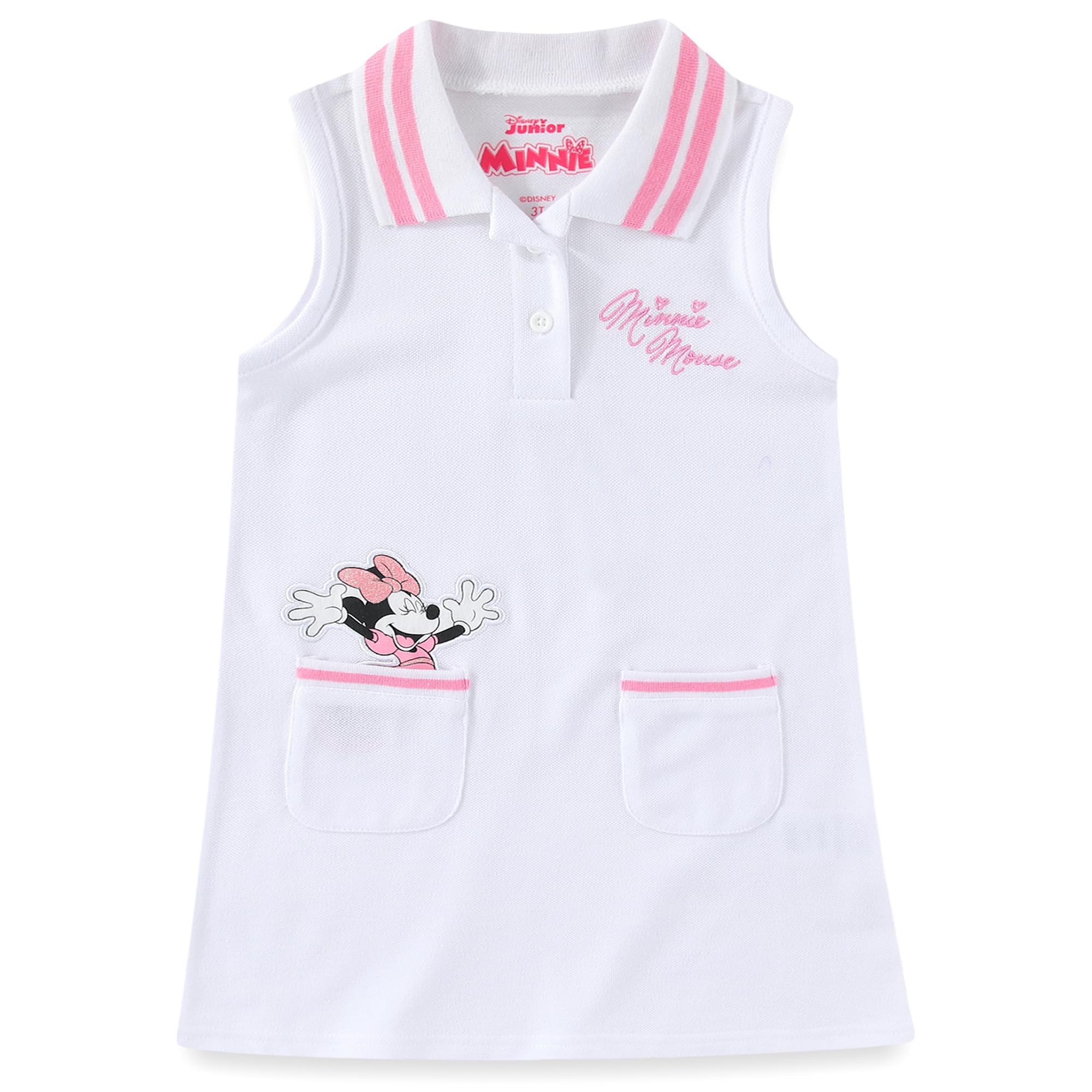 Collier Minnie Mouse Disney rose pendentif robe enfant