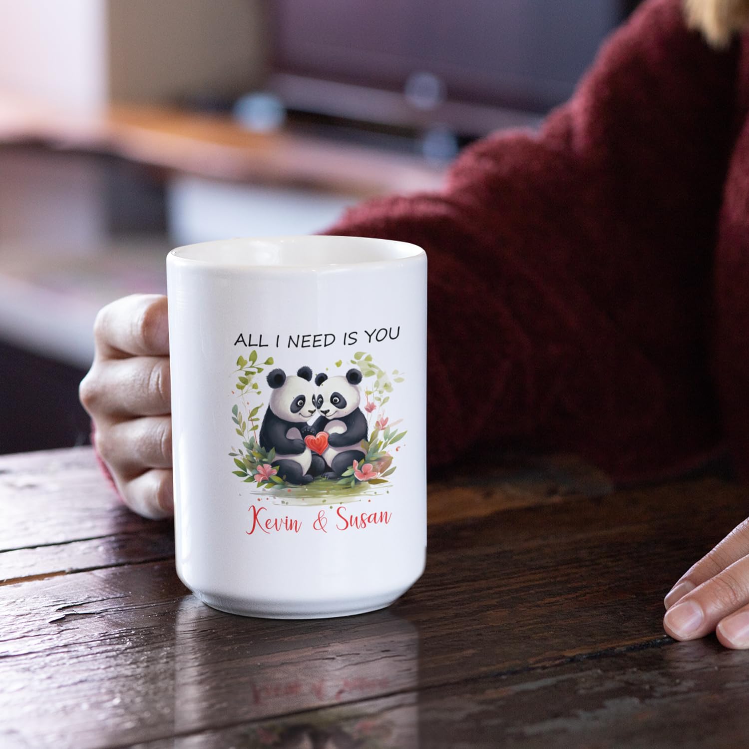 Custom Couples Coffee Mug, His And Hers Gift, Mr. & Mrs. Mug Set, Engagement Gift, Engagement