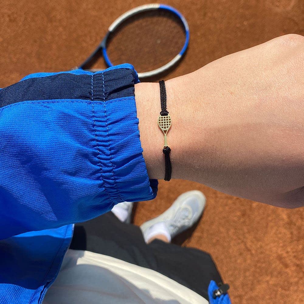 SAILBRACE Bracciale GRAND SLAM TENNIS oro nero