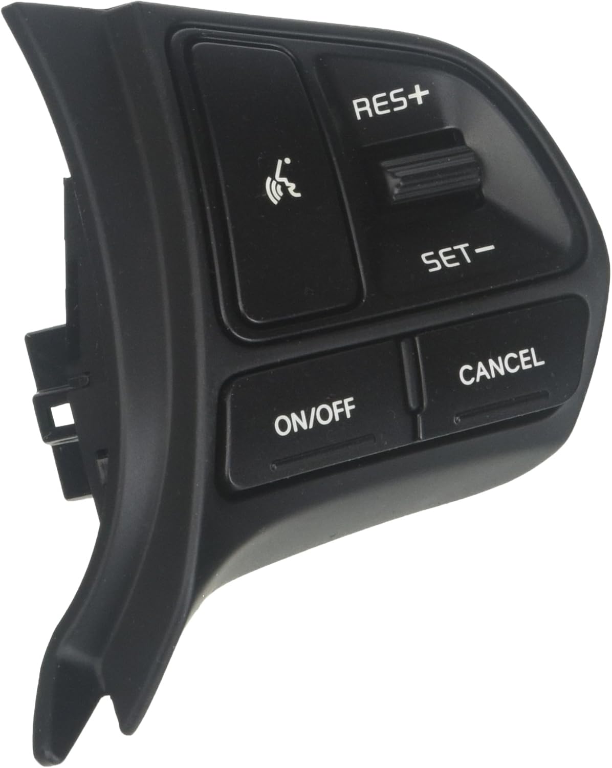 Kia 2012-2014 Rio Cruise Switch, Black, Push Button Actuator, Manual Operation
