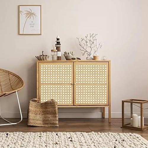 Miniatura 7 de CIEMODA Papel tapiz adhesivo de ratán para despegar y pegar, para dormitorio, cocina, encimera, paredes, armarios, estantes, aparador, cajón,