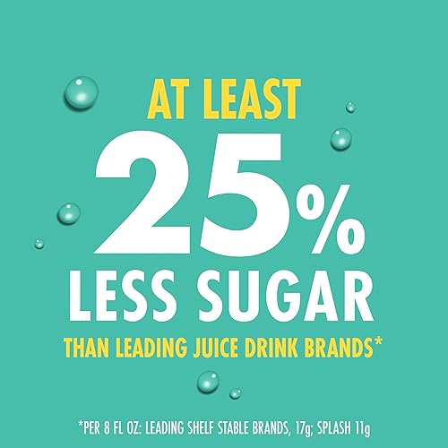 Miniatura 147 de V8 Splash - Bebida con jugo sabor a piña y naranja, botella de 64 fl oz, paquete de 6