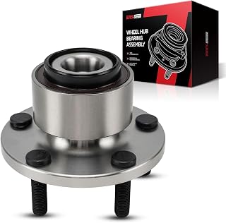 Torchbeam 513255 Front Wheel Bearing Hub Assembly for 2005-2011 Volvo S40, 2006-2013 Volvo C70, 2008-2013 Volvo C30, 2005-2011 Volvo V50 1 PC 5 Lugs