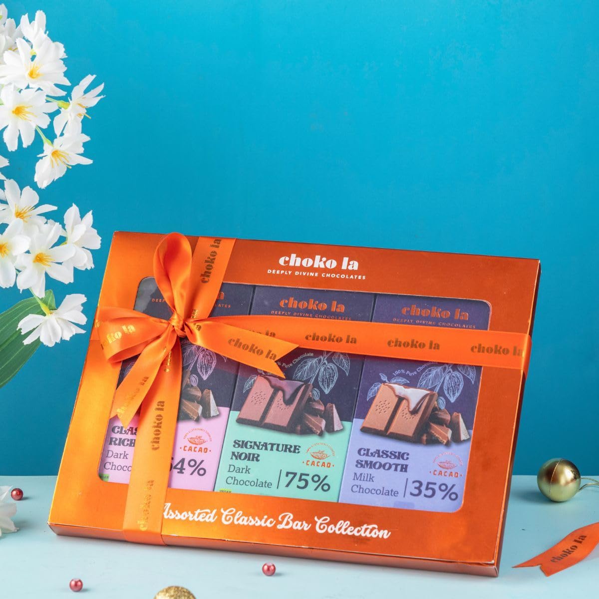 Choko La Premium Chocolate Gift Hamper 240g | Assorted Dark
