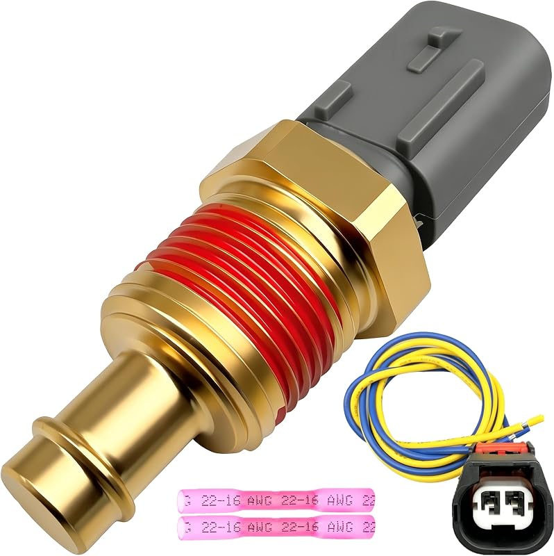 Sensor de temperatura do líquido de arrefecimento MecXora com chicote para Dodge, Ram, Jeep e Chrysler – Kit