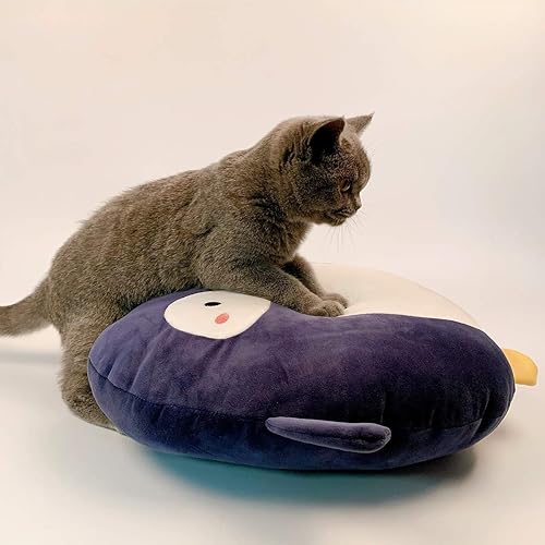 Vista 33 de Almohada de peluche suave para niños, regalo para cumpleaños, San Valentín, Navidad., Ballena, Azul (Sky Blue) Ballena,Panda Negro,Dinosaurio