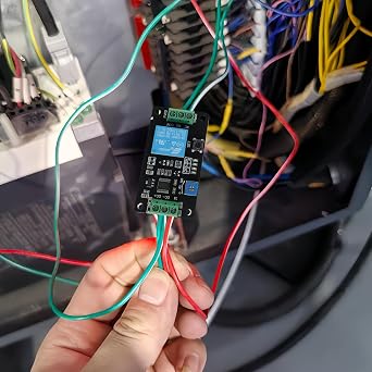 DC 5V/12V/24V Delay Timer Relay with Adjustable Timing 0.1–120s,Self-Locking Delay On/Off Time,Multi-Function Trigger Timer Relay for Automation, DIY Electronics, and Smart Projects(DC12V)