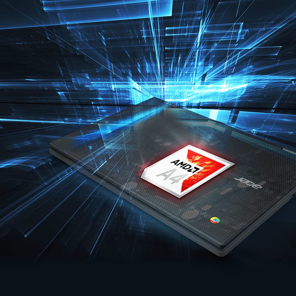 Laptop Chromebook 311 | AMD Serie A de doble núcleo A4-9120C | Pantalla HD de 11.6 pulgadas | Gráficos AMD Radeon R4 | DDR4 de 4 GB | 64 GB eMMC | WiFi 5 802.11ac | Bluetooth 4.2 | Chrome OS | 2