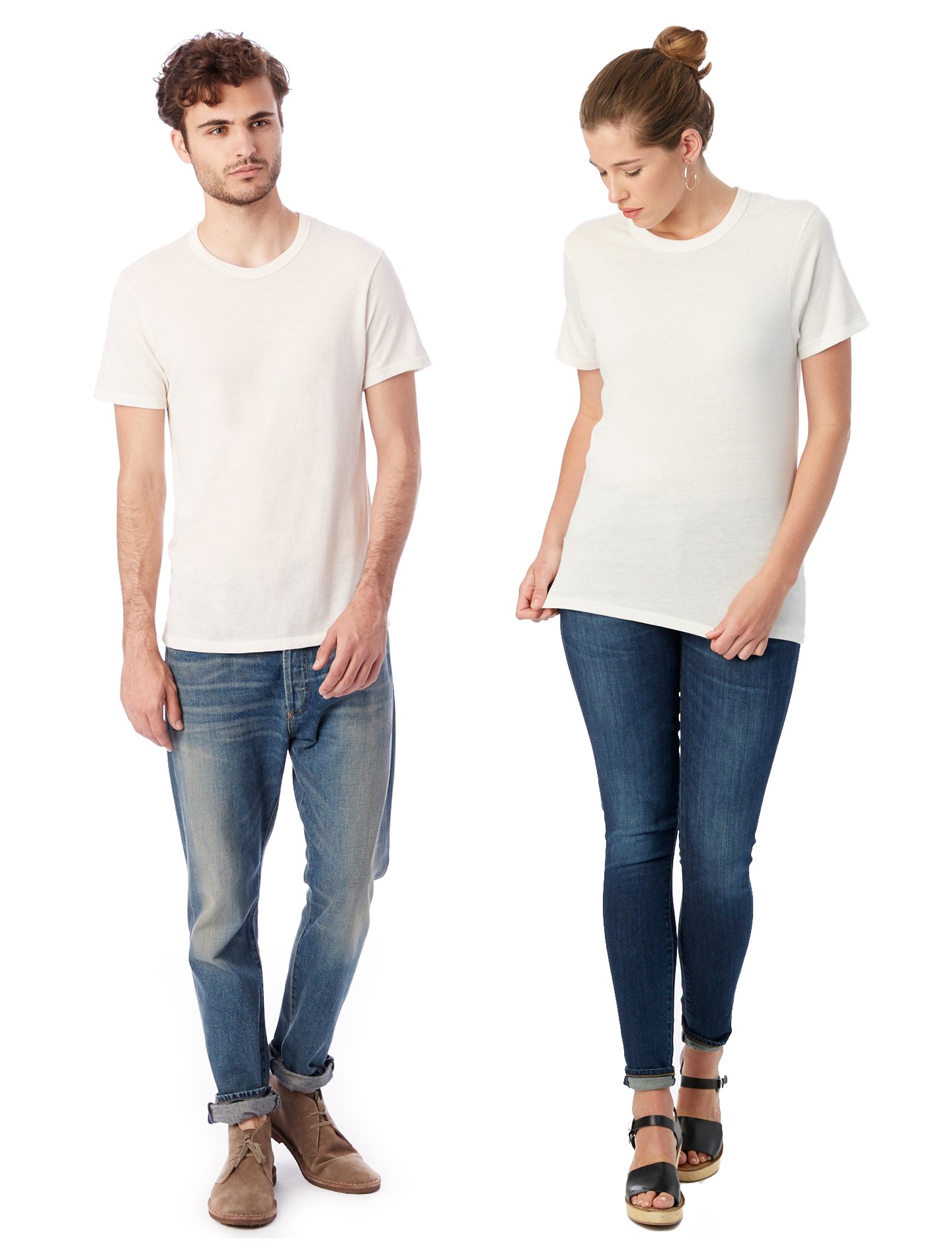 AlternativeMen's Shirt, Super Soft Camo Triblend Eco Short Sleeve Crewneck