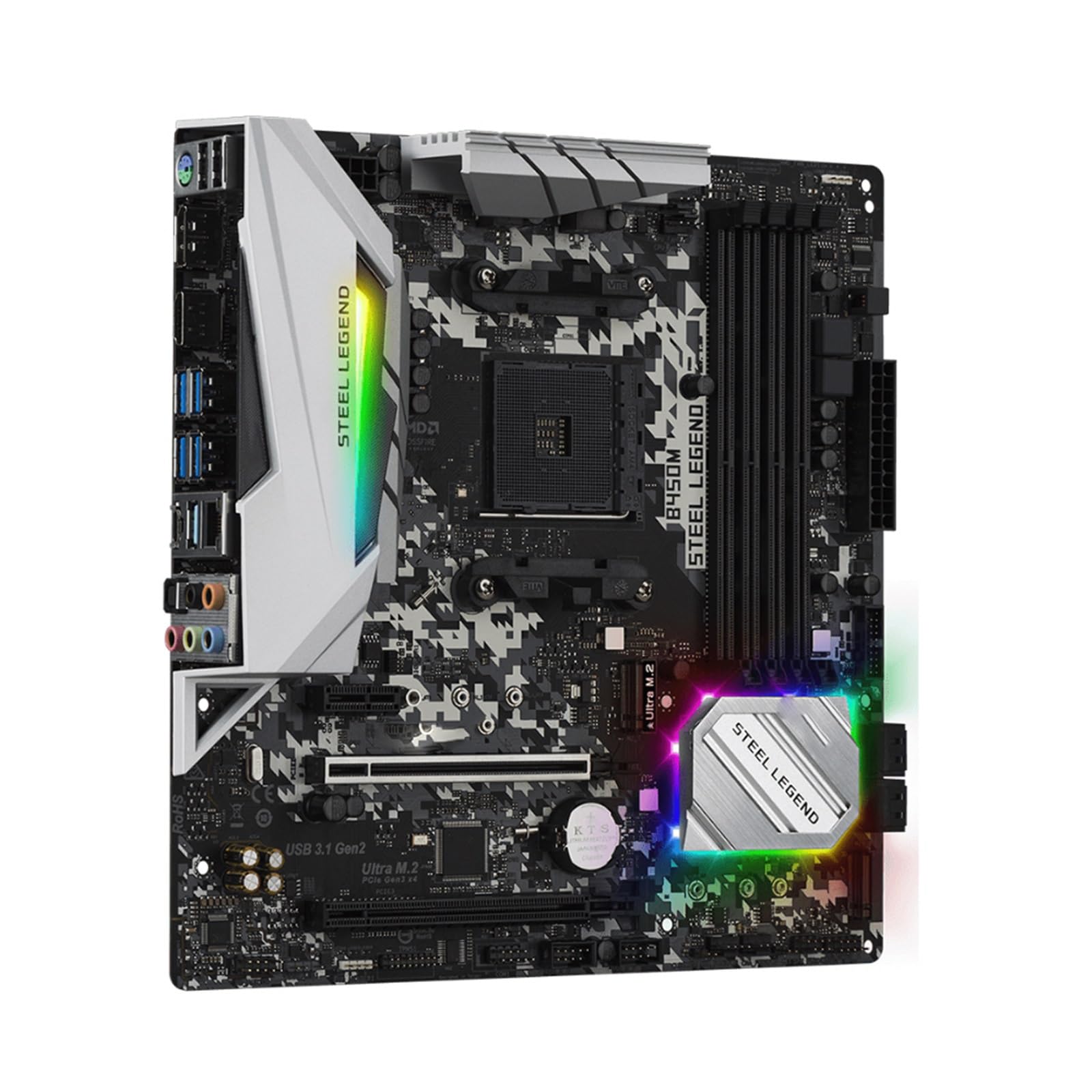 Pc Motherboard Fit for ASROCK B450M Steel Legend Box B450