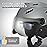 Odoland Ski Helmet with 2-in-1 Visor Goggles, Light Weight Snowboard Helmet for Men Women, Snow Sport Helmets for Skiing, Skating, Snowboarding,Dark Gray,L