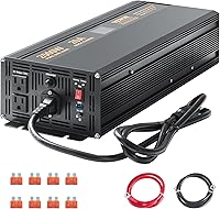 Vista 1 de VEVOR 2500W Sump Pump Battery Backup with LCD, Automatically Shifts to Inverter Power Ensuring Uninterrupted Operation, Essential for Emergencies &