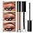DAGEDA Clear Eyebrow Setting Gel, Brow Fix Gel, Waterproof And Sweat-Proof Eyebrow Repair Liquid Brows Styling Beauty Salon Home Use Makeup, 1.81oz (Clear and Light Brown)