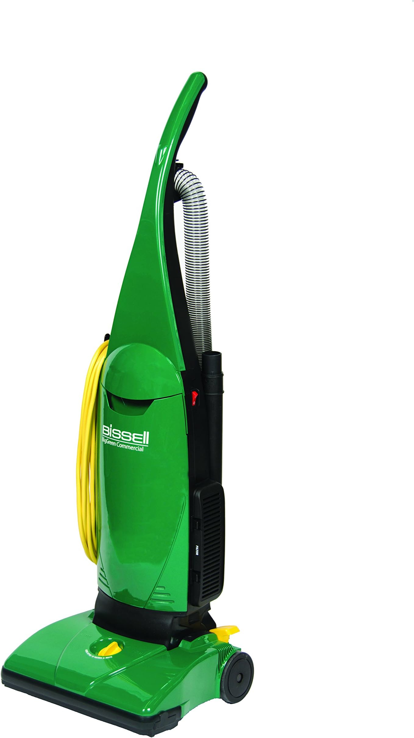 BISSELL BigGreen Commercial PowerForce Bagged Lightweight, Upright, Industrial, Vacuum Cleaner, BGU1451T