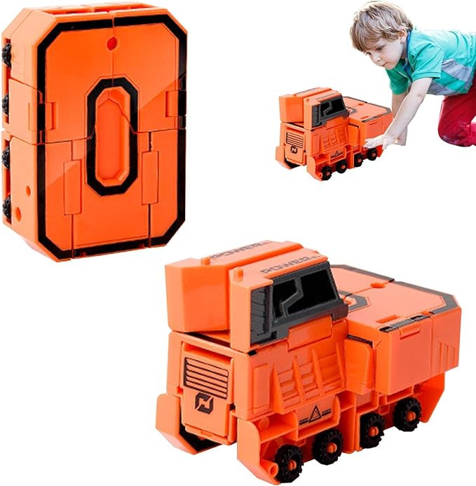 5 Pcs Transforming Robot Numbers Number Robots Transforming Action Figure Toys Number Bots