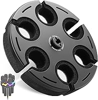 Vista 1 de Facmogu Soporte para micrófonos múltiples, soporte de aluminio para micrófonos múltiples con capacidad para hasta 6 micrófonos para organizador