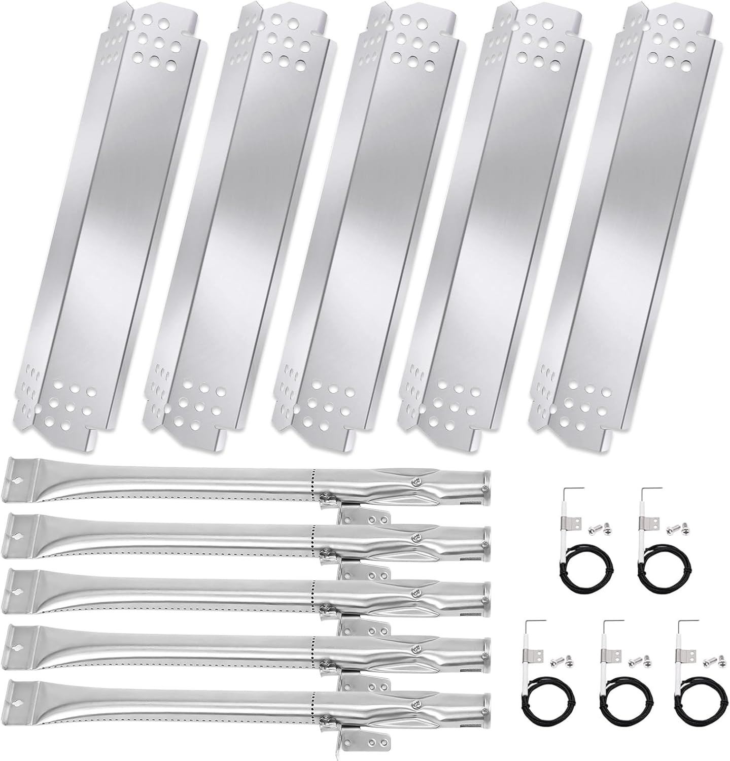 Grill Replacement Parts for Nexgrill 720-0830H,720-0888,720-0888N,720-0830D,720-0783E 4 Burner Tubes Compatible with Home Depot Nexgrill 4-Burner Gas Grills