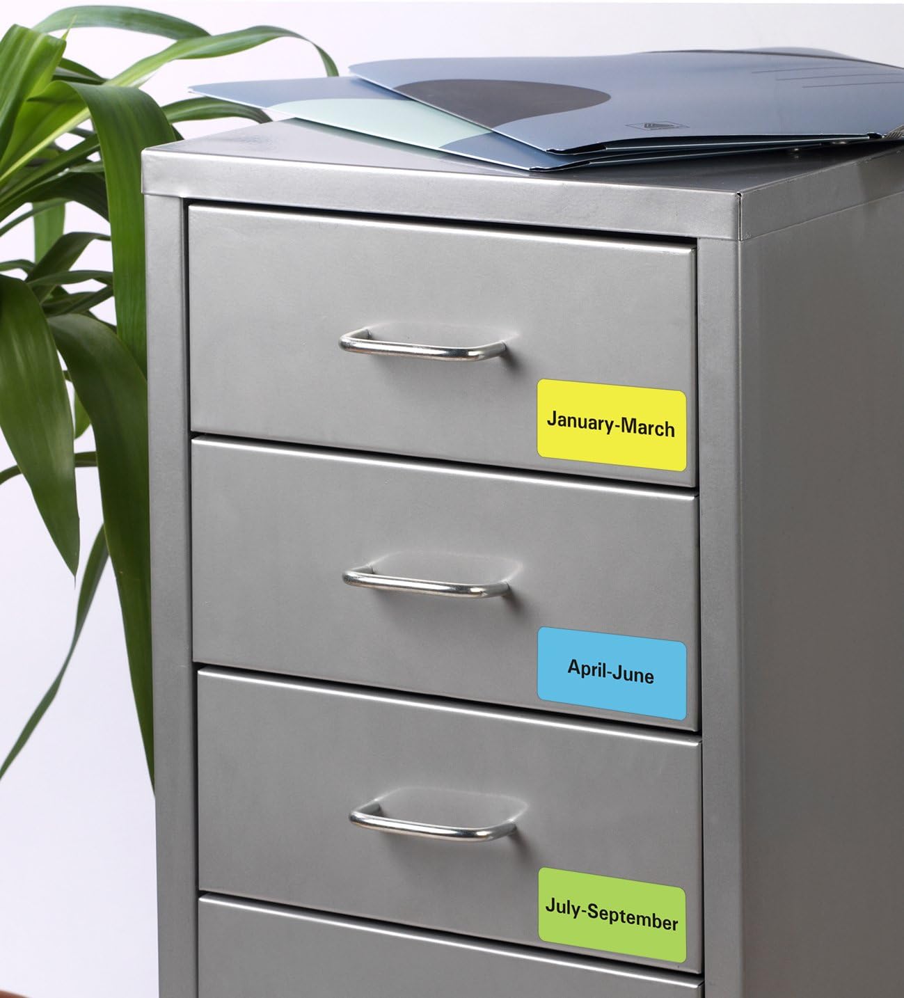 Avery Zweckform Labels 25.4 x 10 mm Removable Inkjet/Laser/Copier Blue