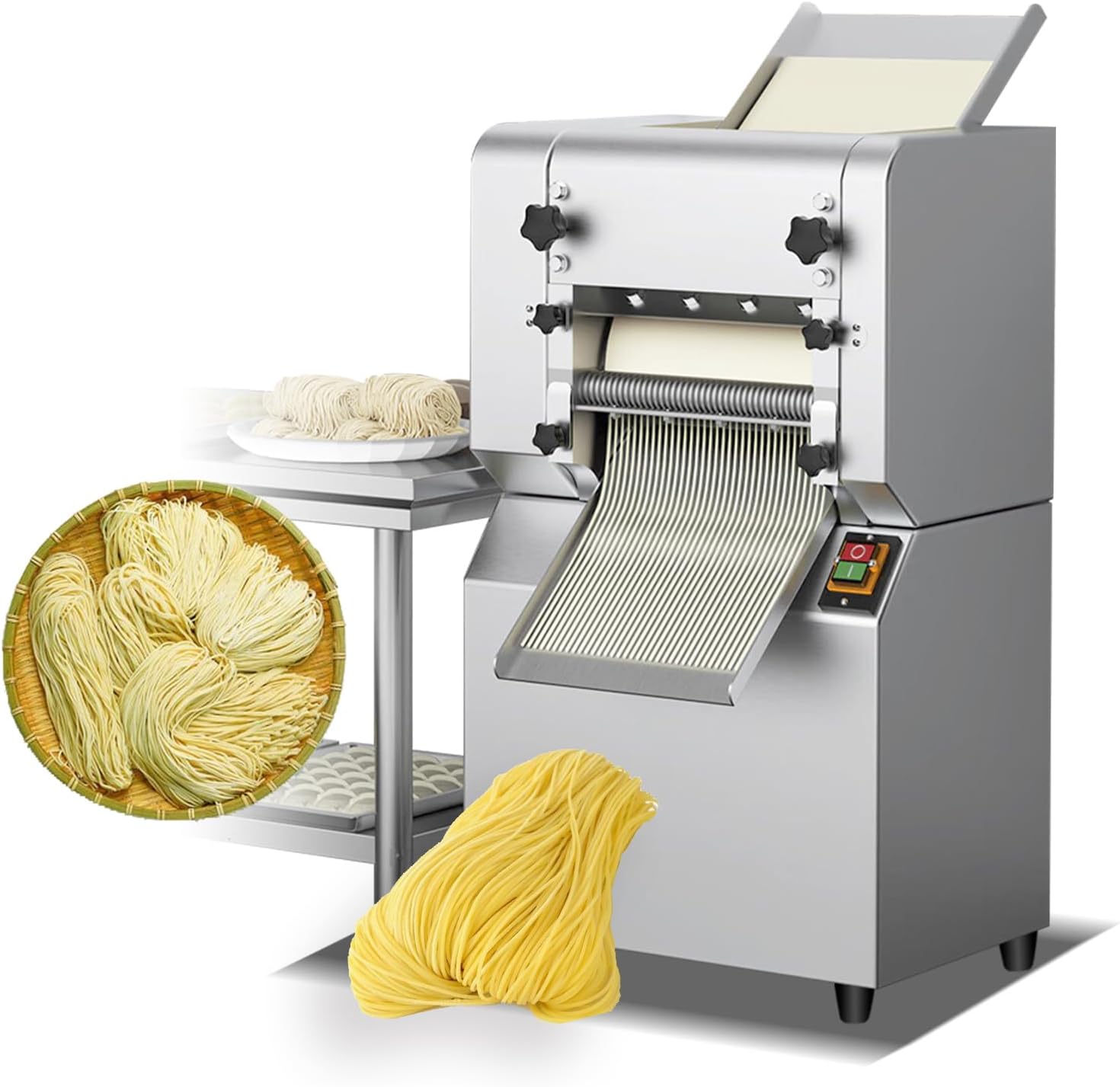 3-in-1 Commercial Pasta Maker with Dough Sheeter, Kuwait Ubuy