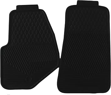 Highland 4604600 All-Weather Black Front Seat Floor Mat
