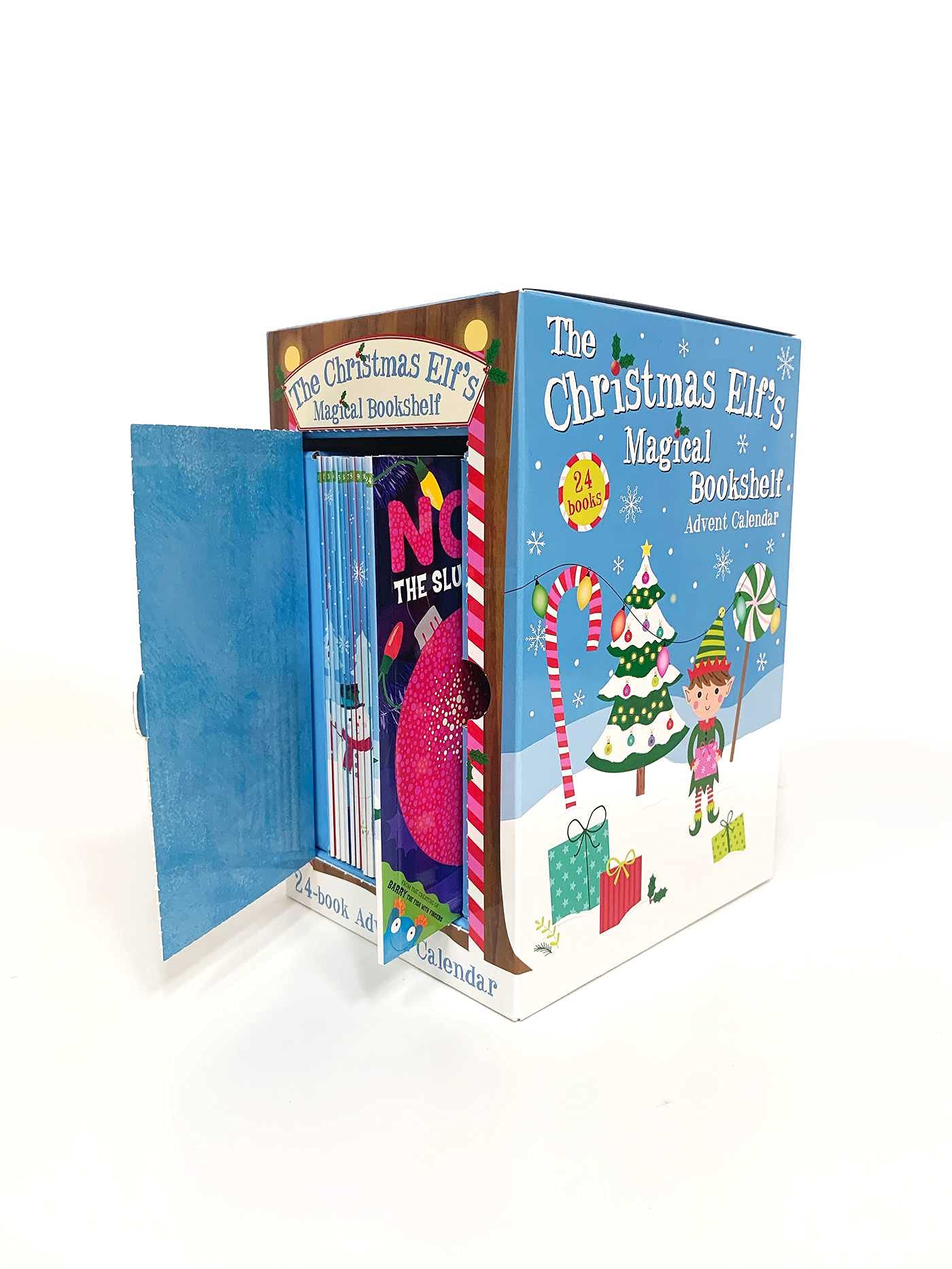 The Christmas Elf's Magical Bookshelf Advent Calendar: Contains 24 books!