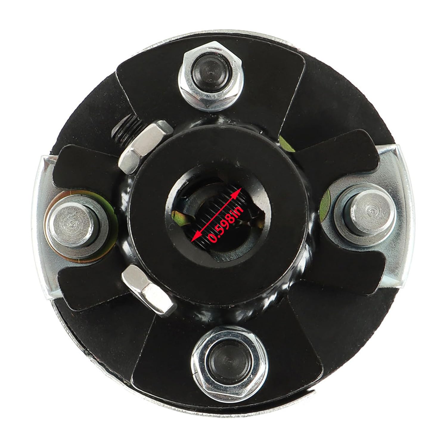 3/4inch-36 Spline Rag Joint Steering Coupler Replacement for GM Manual Box Ford 1958-1967
