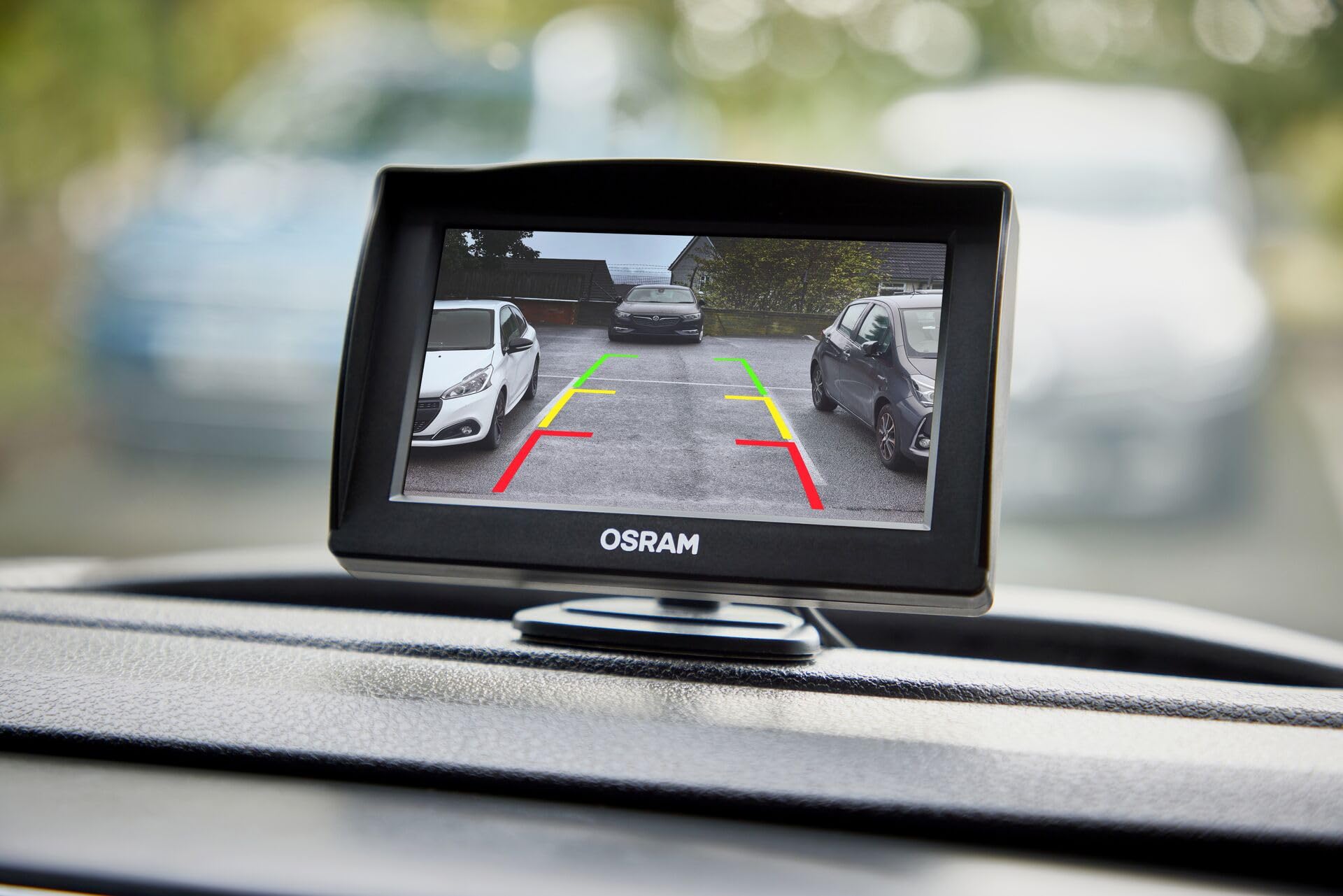Osram ROADsight Système de caméra de recul sans Fil, OWRCS4, Moniteur numérique 4,3 Pouces, Champ de Vision de 110°