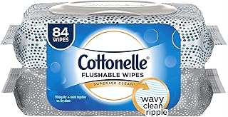 Cottonelle Fresh Care Flushable Cleansing Cloths Refills 84 ea - Packaging May Vary (Pack of 4)