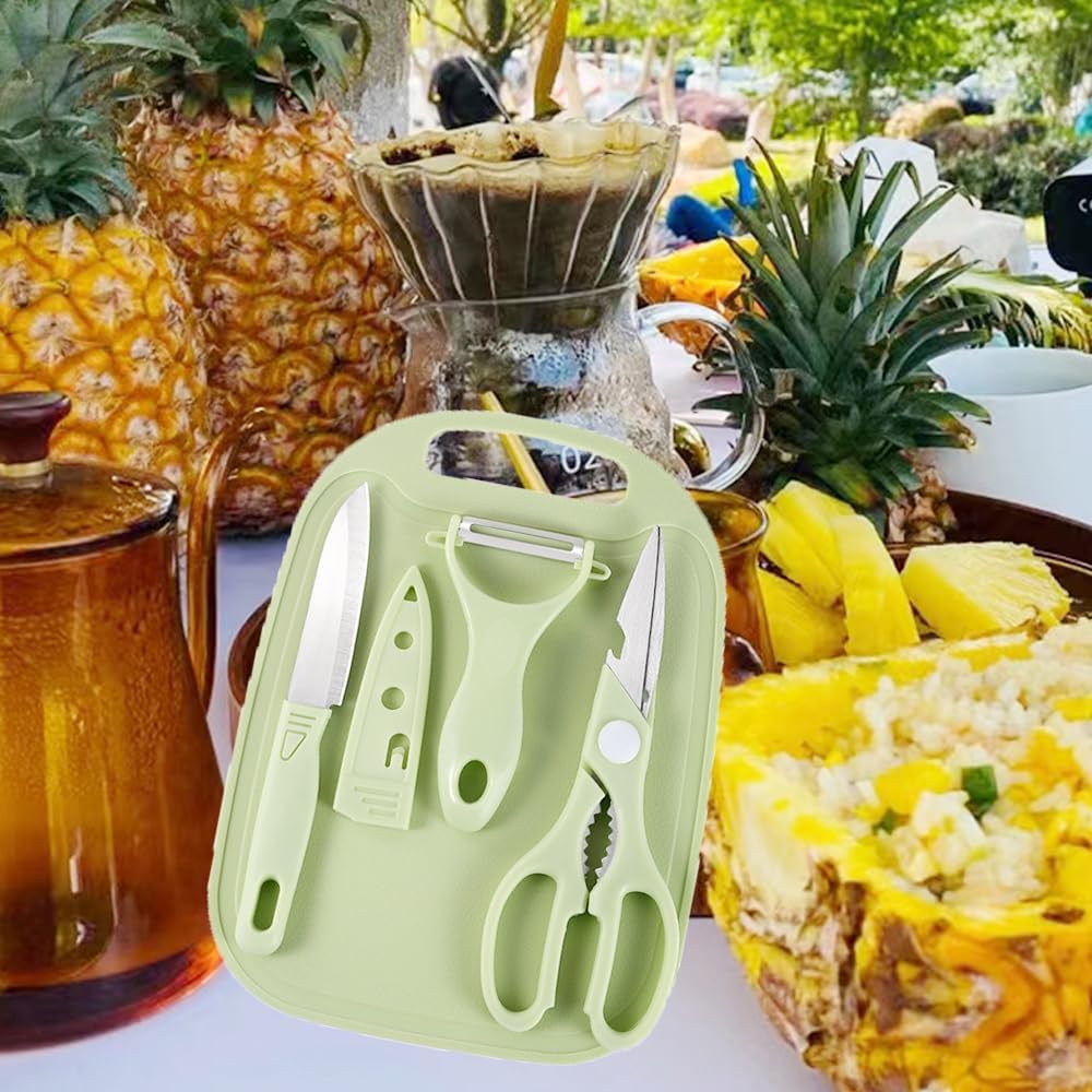 Mini Travel Cutting Board Set, Portable Mini Cping Plastic Cutting Board