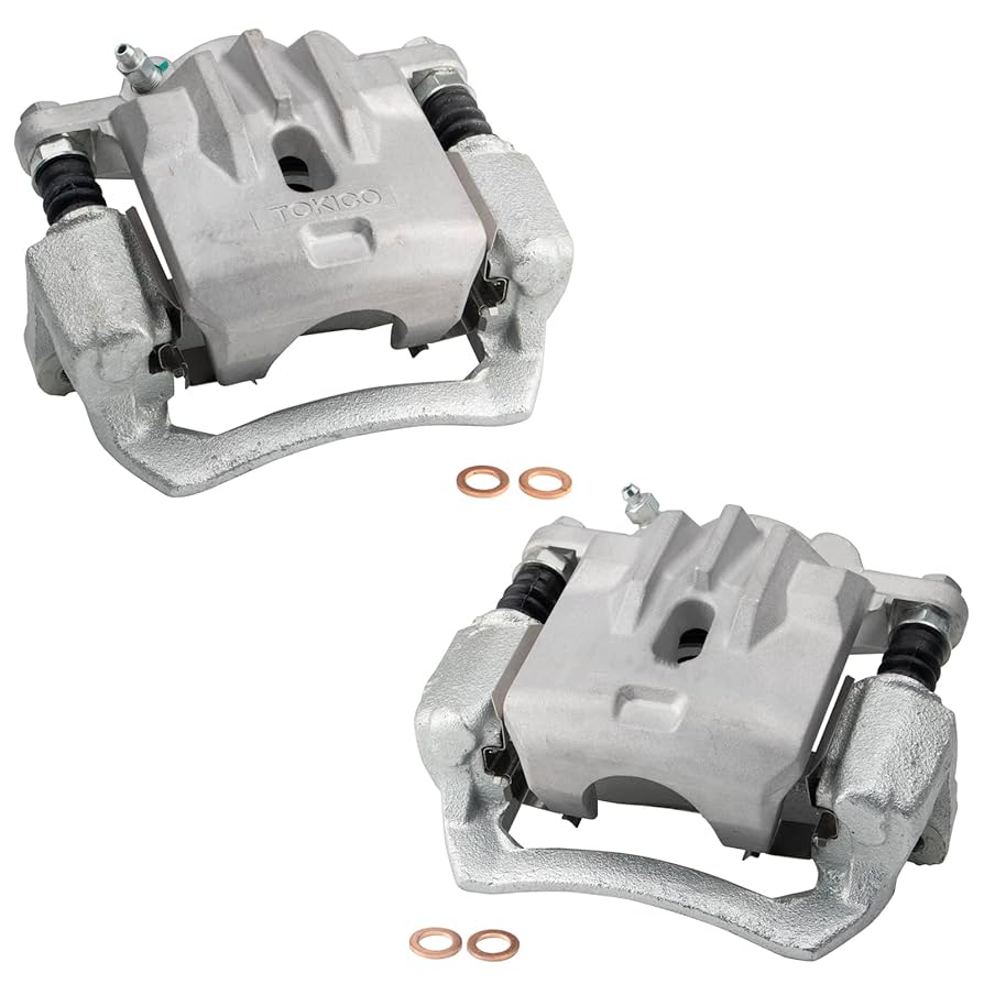 700★ブレークバックBREAK BACK★ Amazon.com: Caltric Front & Rear Brake Pads Compatible with