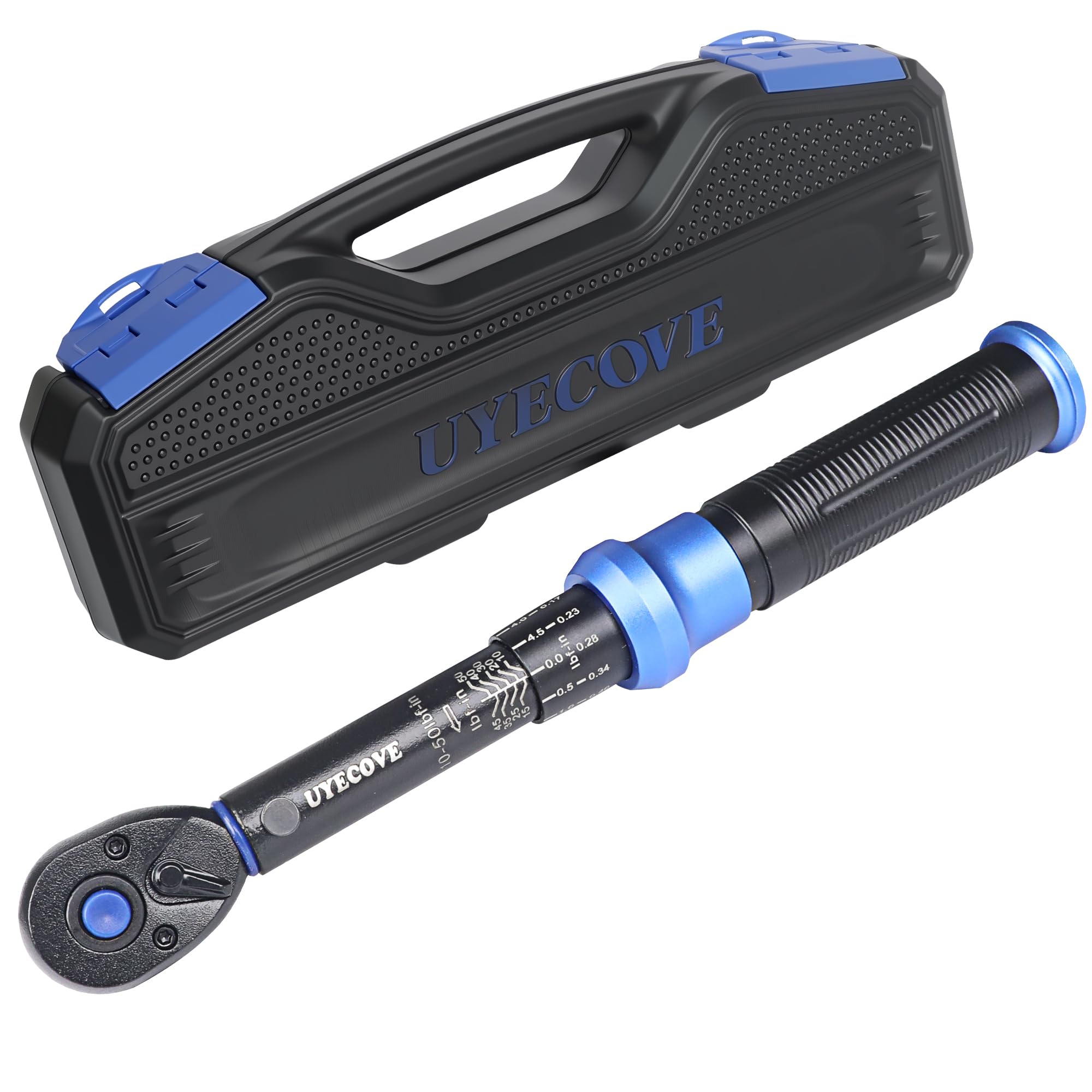 UYECOVE 1/4 Inch Drive Click Torque Wrench 10-50 IN-LB