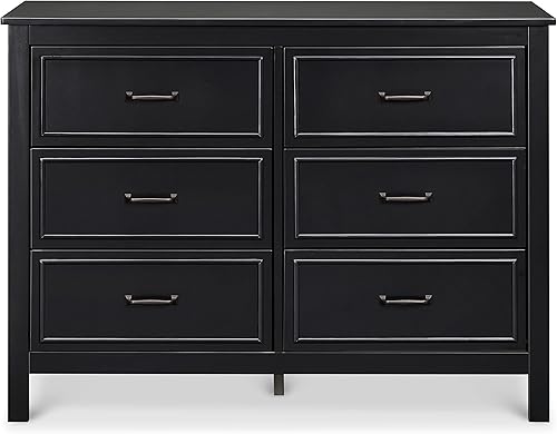 Miniatura 3 de Davinci Charlie - Cómoda doble de 6 cajones en color verde bosque