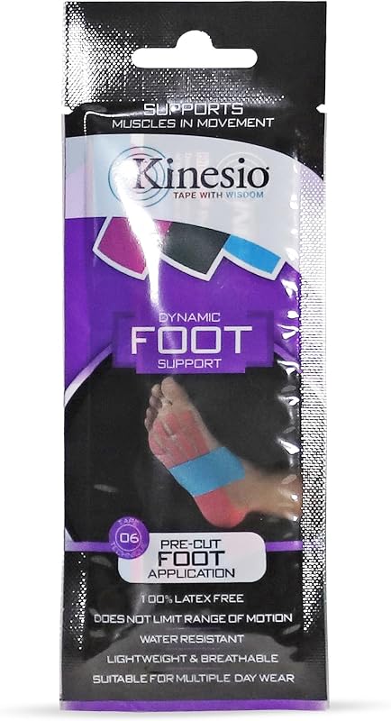 Kinesio 0850989002287 Pre-Cut Application Foot Tape