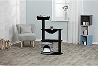 Vista 2 de TRIXIE Giada Cat Tower Scratching Post, condominio con cojín extraíble, hamaca, plataforma superior para cama de 28.66 libras