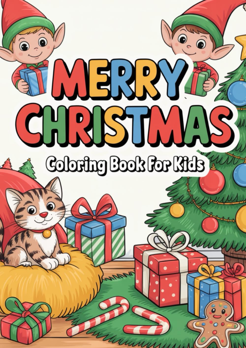 Merry Christmas Coloring Book