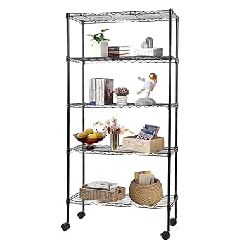 ShelF Tech System スチールラック 5段 H195W121D46 Hi-Tech™ Standard Metal Shelving - Open | Hallowell