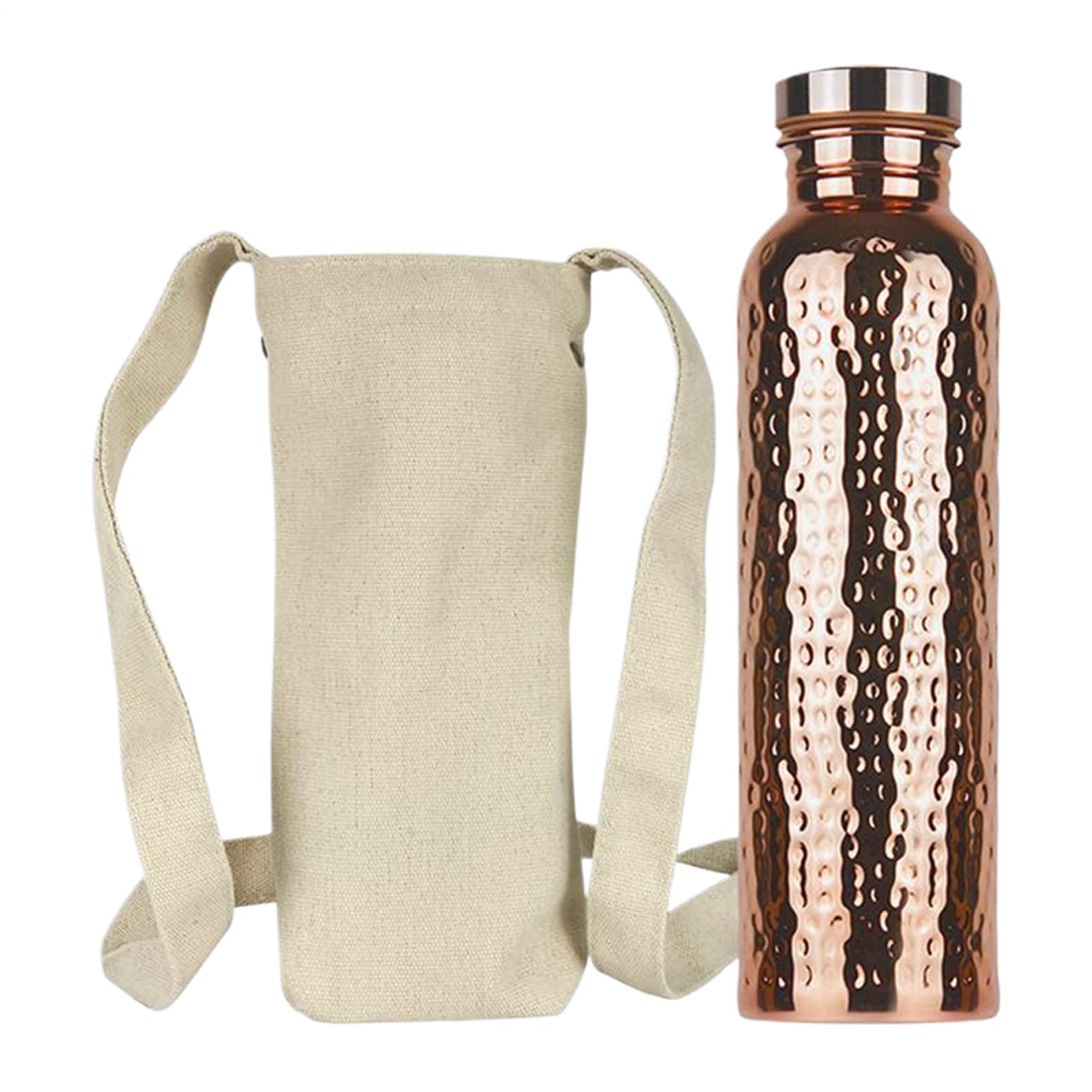 Butelka Do Picia Wykonana Z Miedzi 800 ml Szczelny I Przenośny Kubek Do | Szczelna Termiczna Butelka Na Wodę Wykonana Z Miedzi Siłownia, Kemping, Outdoor, Sport, Podróże, P