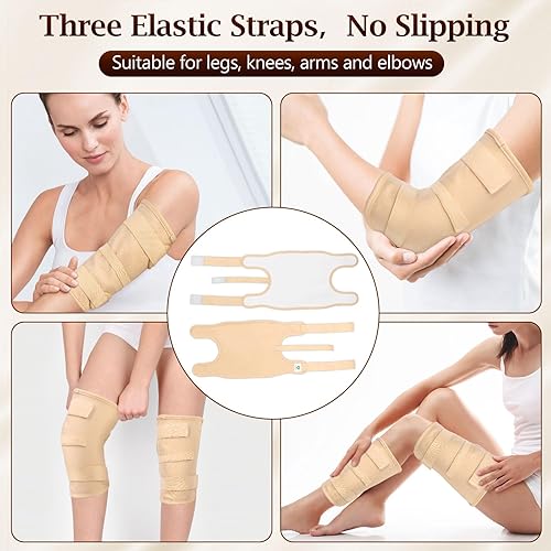 Miniatura 5 de Envoltura de aceite de ricino orgánico paquetes de compresión de ruedas para desintoxicación hepática inflamación tiroidea estreñimiento  Kit de