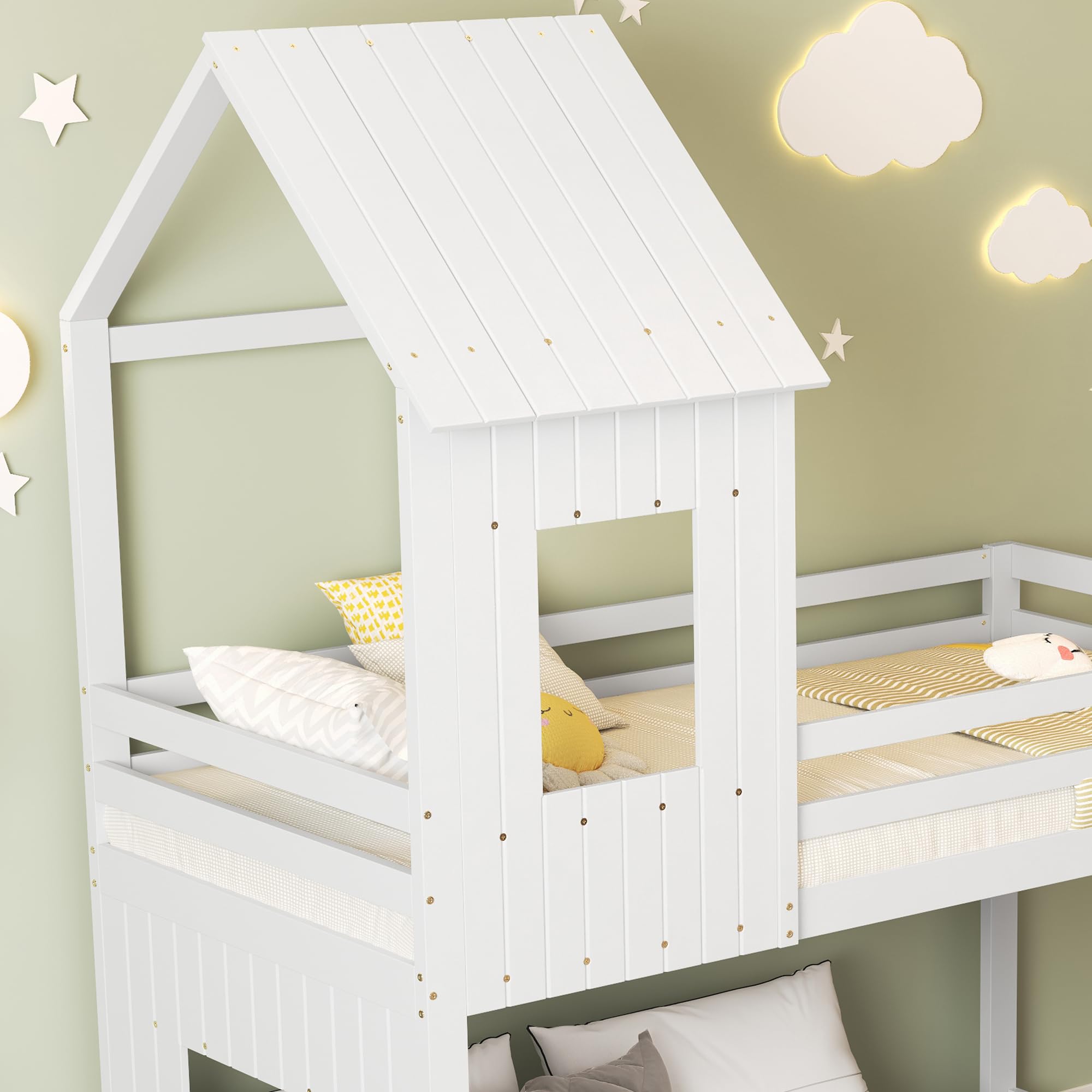 Huisbed Beau - Kinderbed - Leverbaar in 8 kleuren