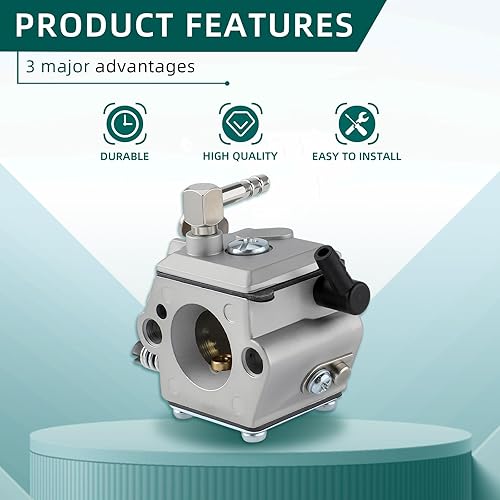 Miniatura 6 de AUTOKAY WT-16B Kits de afinación de carburador para Stihl 028 028AV 028 AV Super Wood Boss Motosierra Sustituye Stihl 1118 120 0600 1118 120 0601,