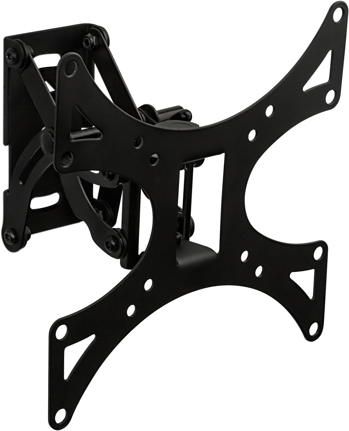Mount-It Full Motion TV Wall Mount Bracket | Swivel, Tilt & Articulating Arm | VESA 75x75 to 200x200 | Single Stud Installation | Space-Saving TV Mount for 19-42 Inch Screens, Up to 66 lbs