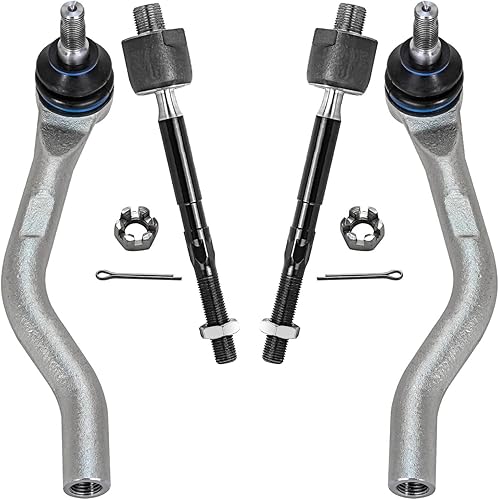 Miniatura 86 de Detroit Axle - 4 barras de acoplamiento delanteras para Chevrolet Trailblazer GMC Envoy 2002-2009 2003 2004 2005 2006 2007 2008 Reemplazo de