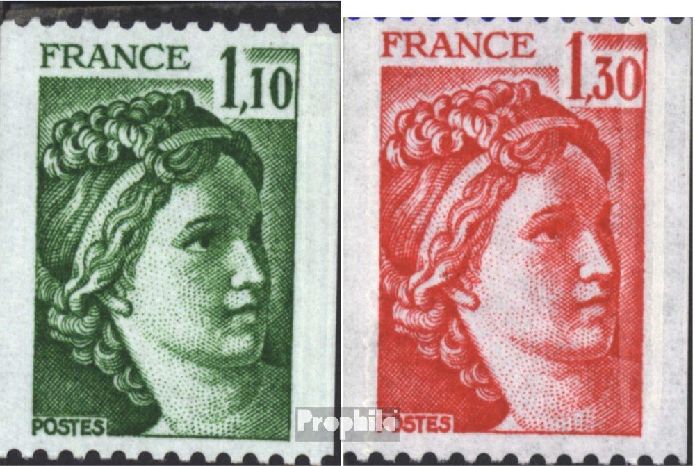 Prophila Collection Frankreich 2135 – Briefmarken-Set Kunst 1979, Postfrisch MNH, Sammlerstück