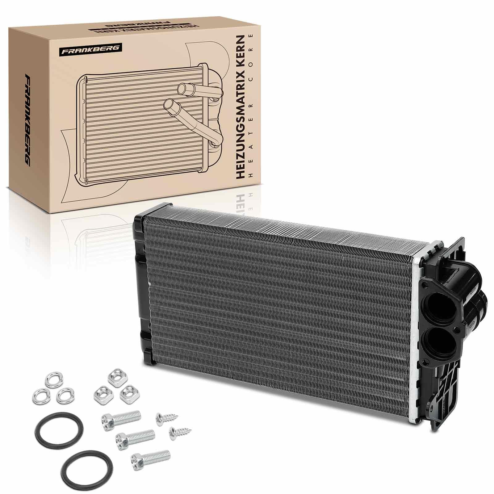 Frankberg Scambiatore di calore Riscaldamento interno Compatibile con 206+ 2L 2M 1.4L 206 CC 2D 2.0L 206 CC 2D 1.6L 206 Compatto 2A/C 1.4L Xsara Picasso N68 1.8L Replace# 6448G3