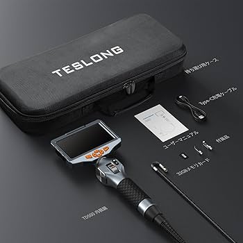 Amazon.co.jp: Teslong先端可動ファイバースコープ デュアルレンズ内視