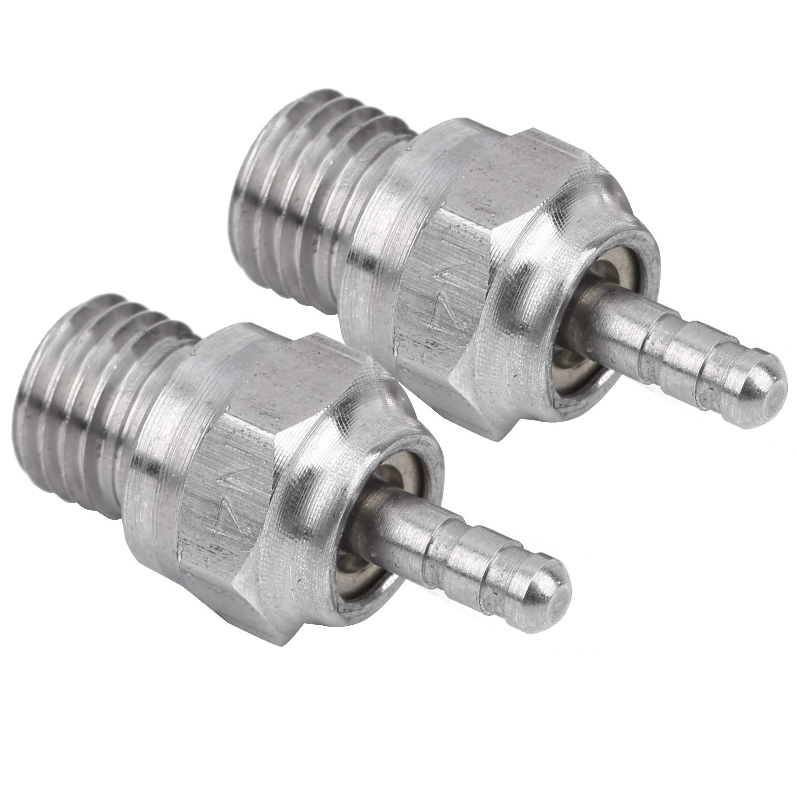 2pcs N4 for RC Car, Convenient and Ecofriendly, Suitable for HSP OilPowered Model Car Users, Metal Silver Material