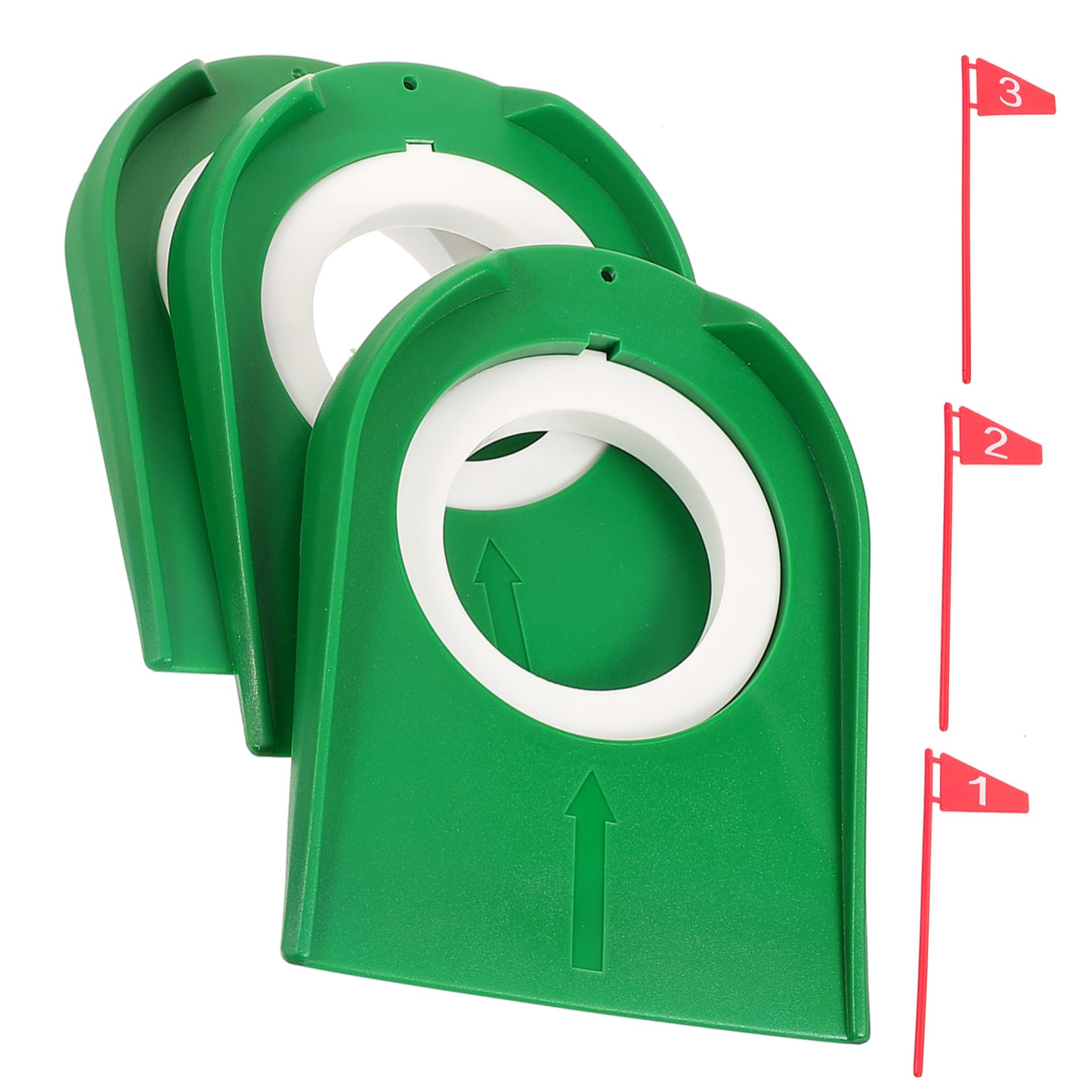 HANABASS Golf Cups Hole Cup Ring Putting Aid for Practice Perfect Present for Golf Enthusiasts