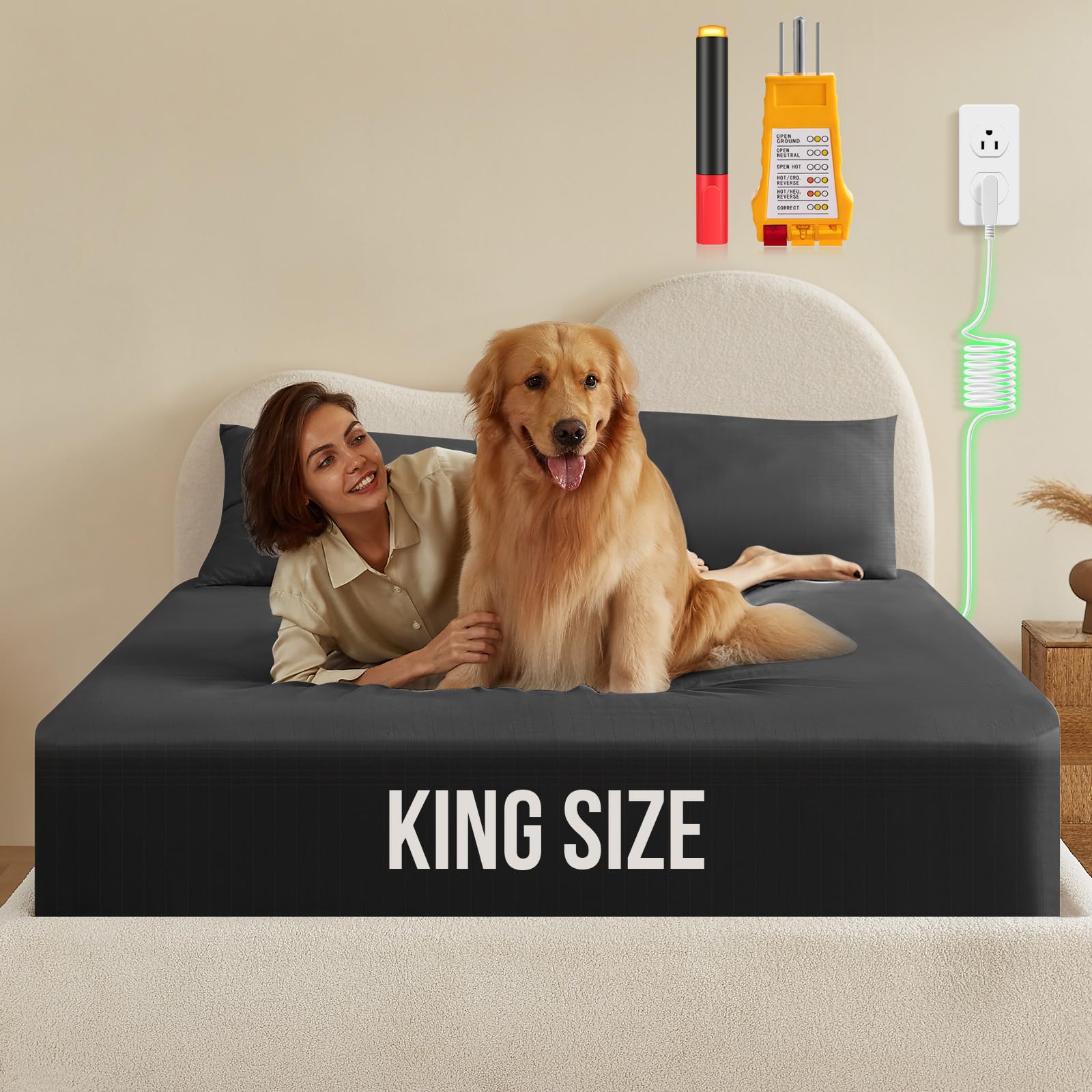 KUREZEL Grounding Sheets King